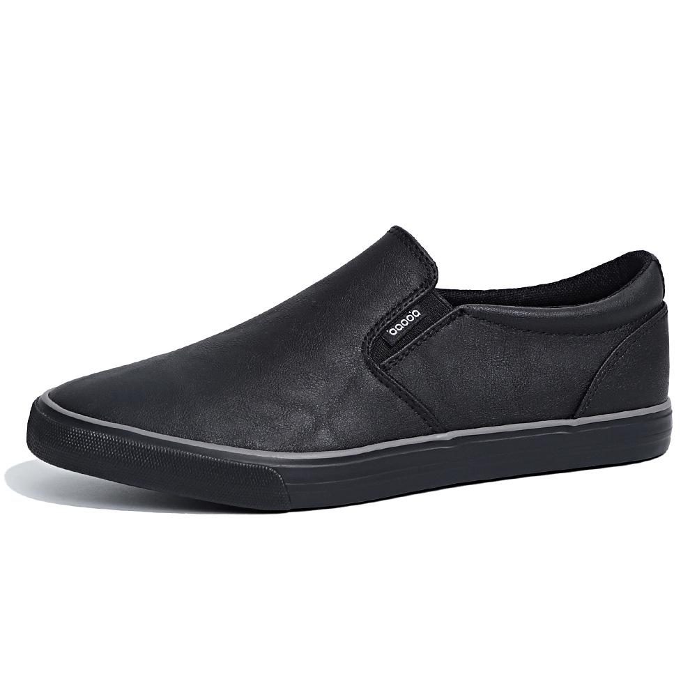 

Кожаные Мужские Повседневные Туфли Кроссовки на Мягкой Подошве Мужские Британские Лоферы Модные Вулканизированные Мужские Ретро Скейтборд Обувь 2026 Новые 38