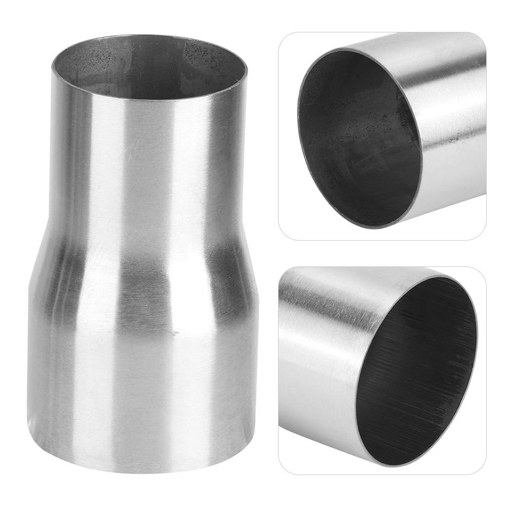 Exhaust Pipe Adapter, Stainless Steel Exhaust Pipe Connector, Exhaust Tube Adapter Reducer, 5 Sizes Available In Modified Parts (63-76MM)