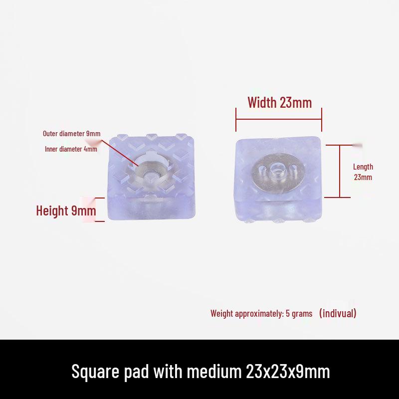 Moisture-Proof Anti-Slip Furniture Leg Heightening Pads