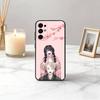 K-Kaoruko W-Waguri Rintaro T-Tsumugi-S Phone Case Black Silicone Soft For Samsung S25,S24,S21,S22,S23,S30,Ultra,S20,Plus,Fe,Lite