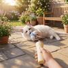USB Rechargeable Electric Cat Teaser Automatic Retractable Rope Interactive Cat Wand Refillable Launcher Cat Teasing Stick
