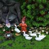 Model Dwarves Resin Simulated Duck Tabletop Figurine Micro Ornament Landscape