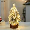 Mini Potted Christmas Tree with Snow - Perfect for Desktops, Hotels, Malls, and Window Displays
