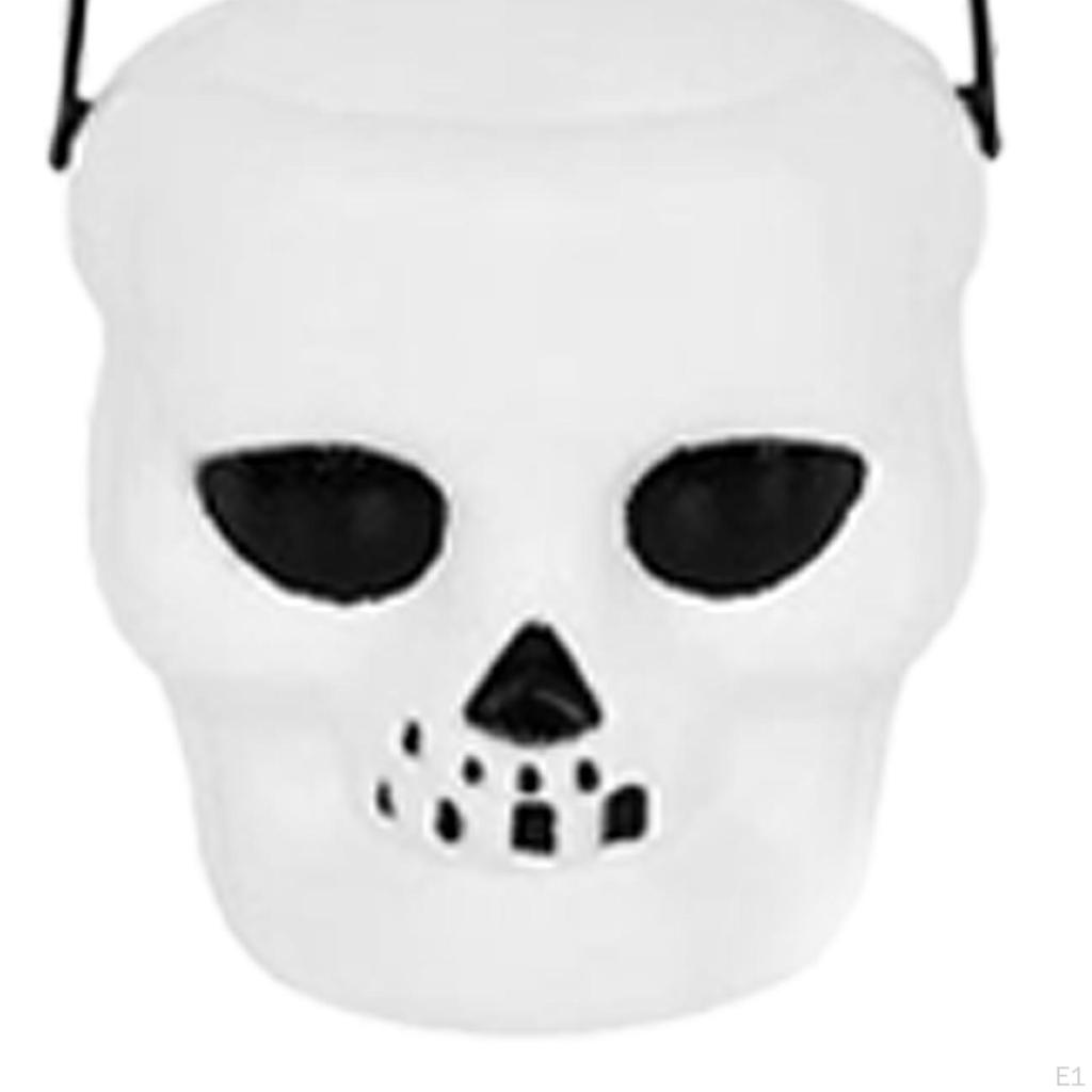 6 Pieces Candy Bucket with Handle Halloween Holder Pot Kettles Cups Pail Party Favors