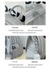 Trendy 2025 Women's Waterproof Large Travel Backpack for College and Office