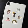 50-Pack Waterproof Internet Cat Meme Stickers for Notebook, Phone, Water Bottle