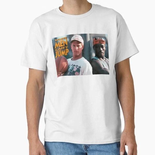 White Unisex Cant Jump Billy Hoyle Classic Tshir Made In Usaaus Tshirt S2xl S