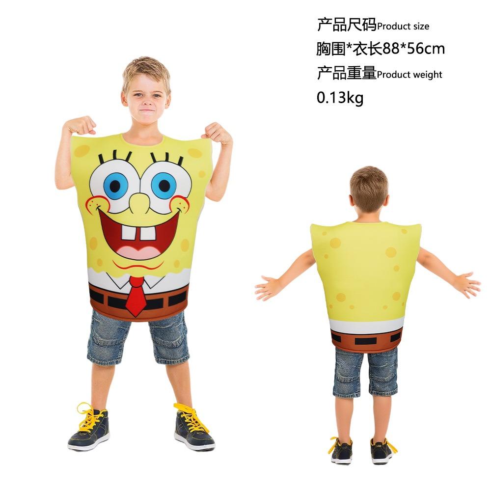 Anime Kreslený Patrick Hvězda Cosplay Kostým Houba Patrickstar Kombinéza pro Ženy Dívky Chlapce Muže Purimová Párty Karnevalový Kostým