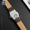 New Black Red white pink blue brown Watchband For SWATCH Genuine leather Watch band 12mm cowhide Wrist strap accessories women