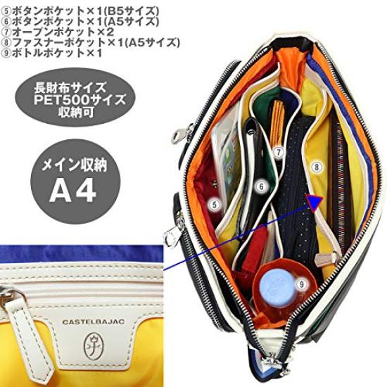 CASTELBAJAC Lauren Kabelka 37102 037102 037-102 PánskáDámská (Bílý)