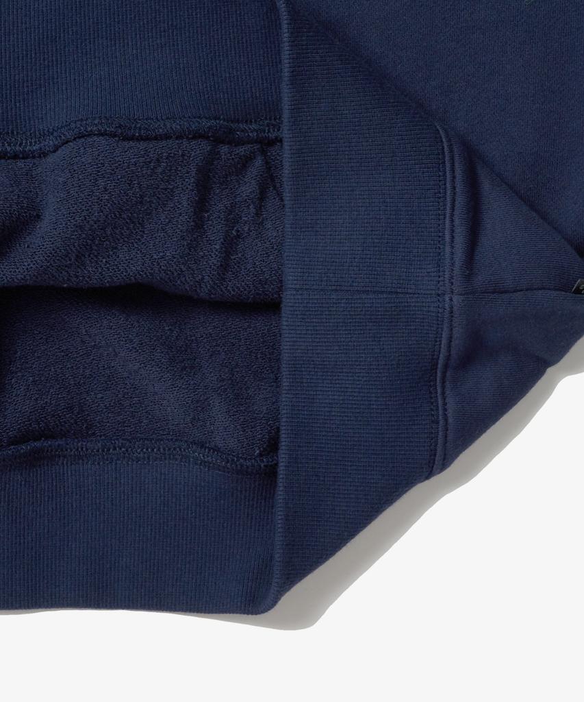 College Logo Hoodie Dark Navy