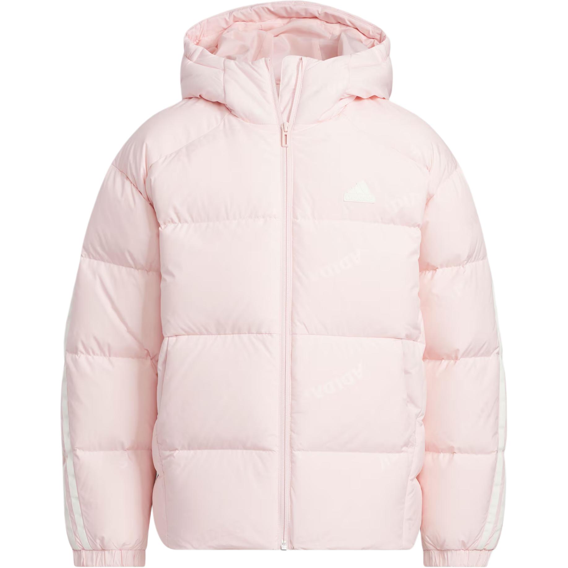 

New Adidas Puffer Jacket ALLOVER PRINT Pink JJ5022 140