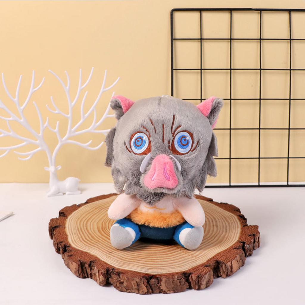 20cm Demon Slayer Tanjirou Nezuko Plush Toy Japanese Anime Cartoon Character Doll Padding Classic Cute Kawaii Gift For Kids Toys