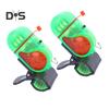 2Pcs Fishing Bite Alarm Lamp with Clip Night Fishing Rod Alert Light Electronic Bite Indicator Strike Sensor LED Lamp Sea Fishing Accessories