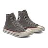 Converse Chuck Taylor All Star Smoked Canvas 1970s Comfortable & Versatile High Top Canvas Shoes Unisex Dirty Grey