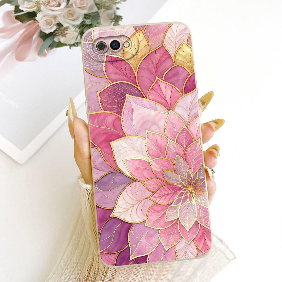 For Realme C2 Case Cover Silicone Luxury Fashion Cool Kawaii Cute Painted Phone Casing RMX1941 RMX1945 RMX1943
