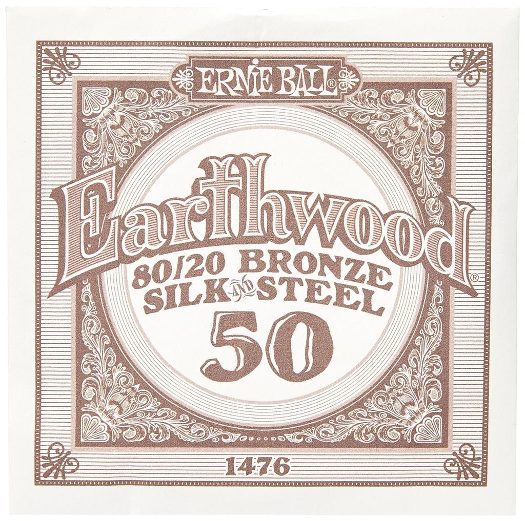 [Authentic] ERNIE BALL 2047 Acoustic Guitar Strings (10-50) Earthwood Silk & Steel 8020 Bronze Extra Soft