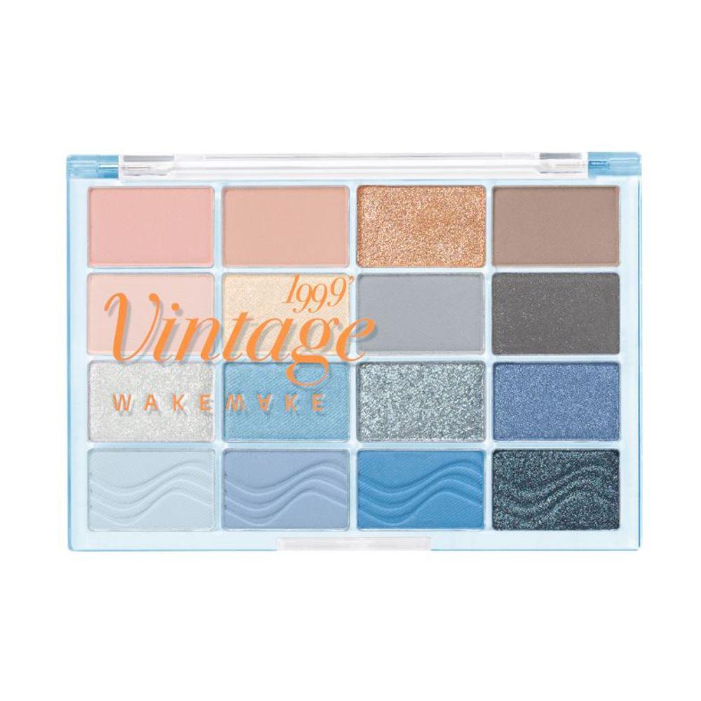 

WAKEMAKE Палетка для век Soft Blurring Eye Palette 19 Blue Sand Blurring