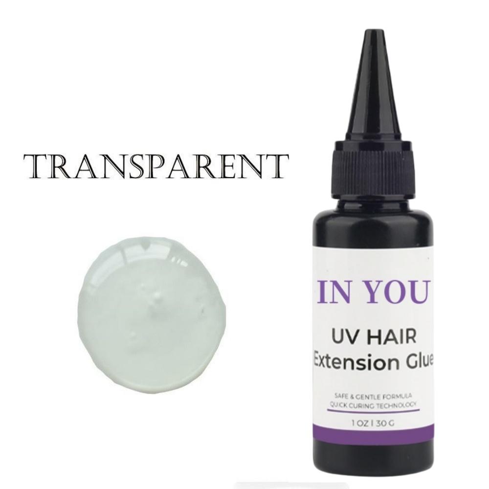 20W UV Hair Extension Kit: High-Intensity Lamp + 30g Glue & Remover | Fast-Curing Waterproof Bonds | Salon-Grade Home Secure System