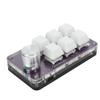 Shortcut One Handed Mechanical Keyboard Multifunction Mini 6 Key Gaming Keypad with RGB Light Knob