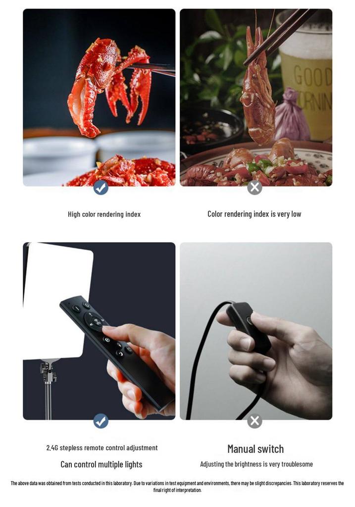 LED Soft Light for Professional Photography & Live Broadcasts
