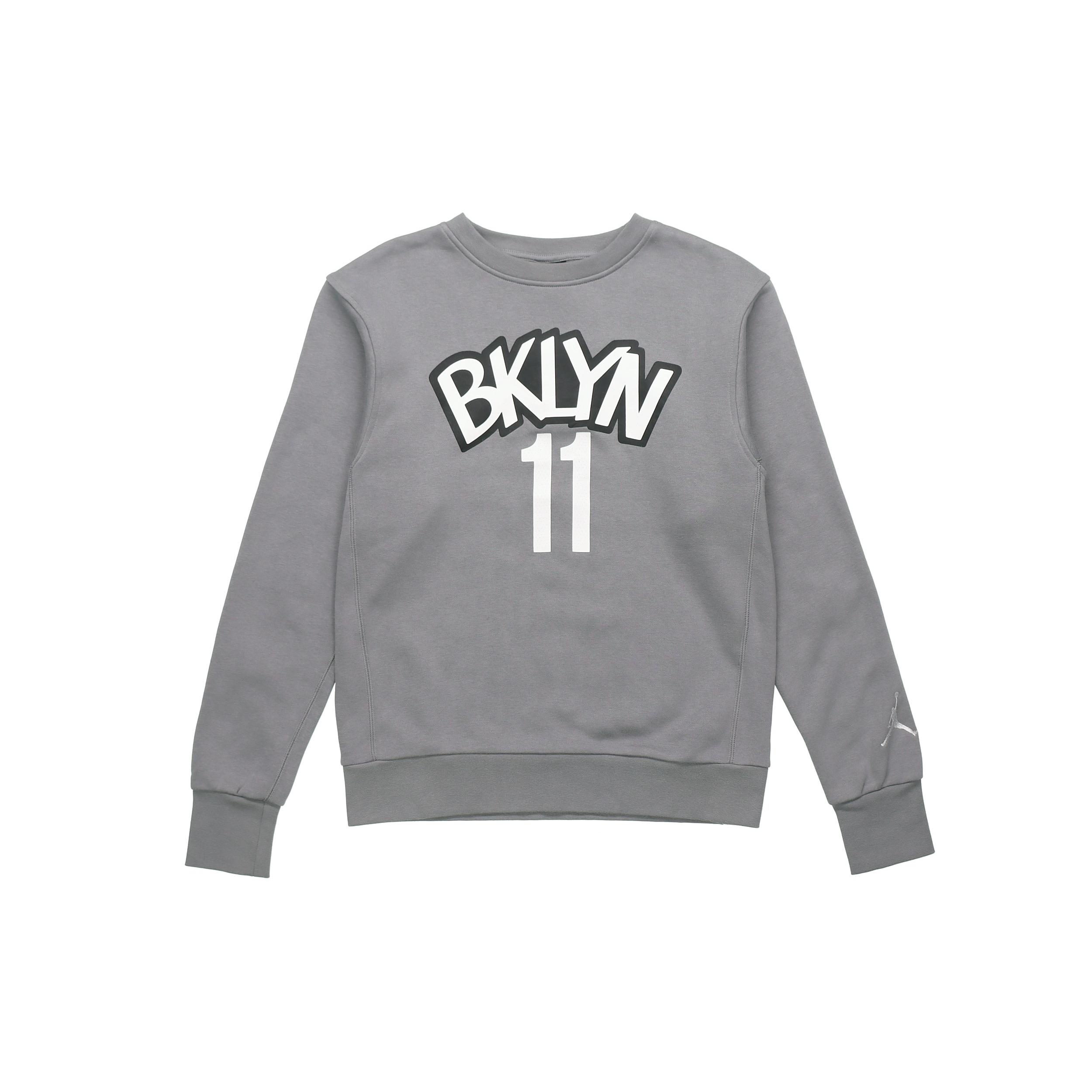 Jordan Sweatshirt Nets Men s Dark Steel Gray CN1035-002 XL
