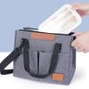 1pcs Stylish Insulated Bag Outdoor Travel Crossbody Bag Large Capacity Lunch Box Storage Bag Work Commute Bento Insulated Tote