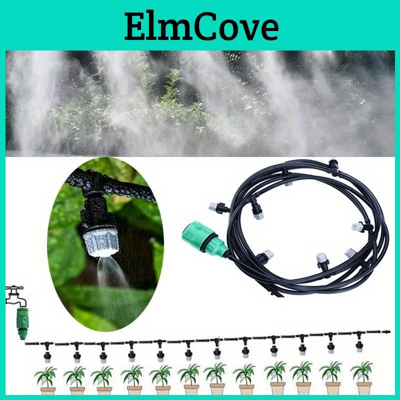 Meters Irrigation 10 New 10 Sprinklers Diy Nozzles Water Sprayer Misting Fog Cooling Nozzle System Garden Agricultural Sprayer System