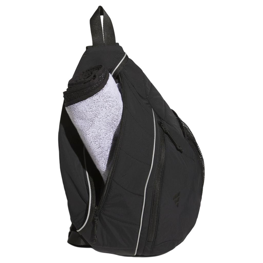 New Adidas Recycled Polyamide Shoulder Bag Regular Unisex Black JE3903