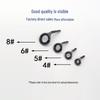 Stainless Steel Fishing Rod Guide Rings - DIY Accessories for Surf and Sea Rods