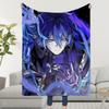 Genshin Impact Flins Decke Überwurf Super Kuschelig Plüsch Wohnzimmer Sofa Couch Kindliche Geburtstagsgeschenke