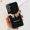 Case For Samsung F54 5G Back Cover Glitters Fashion Cat Wolf Soft Silicon Bumper For Samsung Galaxy F54 5G F546B Phone Case Capa