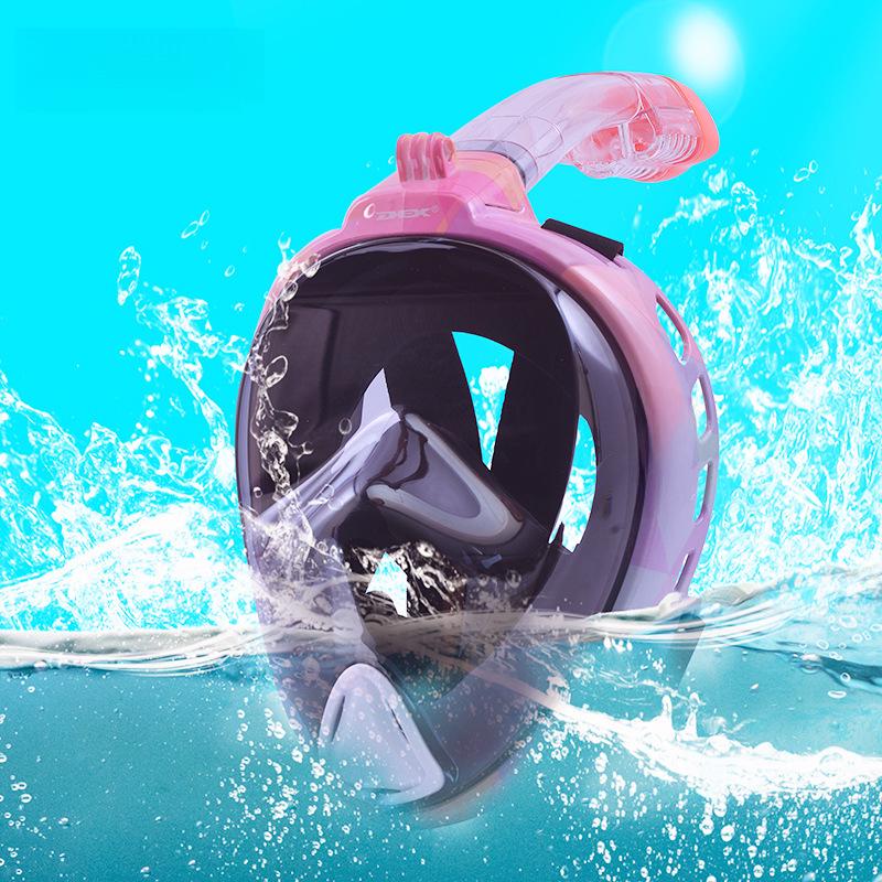 Shuaipu Full Dry Anti-Fog Snorkeling and Diving Mask with 180° Panoramic View