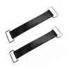 Non-Slip Battery Straps Rubber Band 7inchx1inch Black Motorcycle ATV Battery Fixed Holder Rubber Strap Band