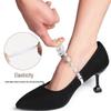 Transparent Pearl Elastic No-Slip High Heel Shoelaces