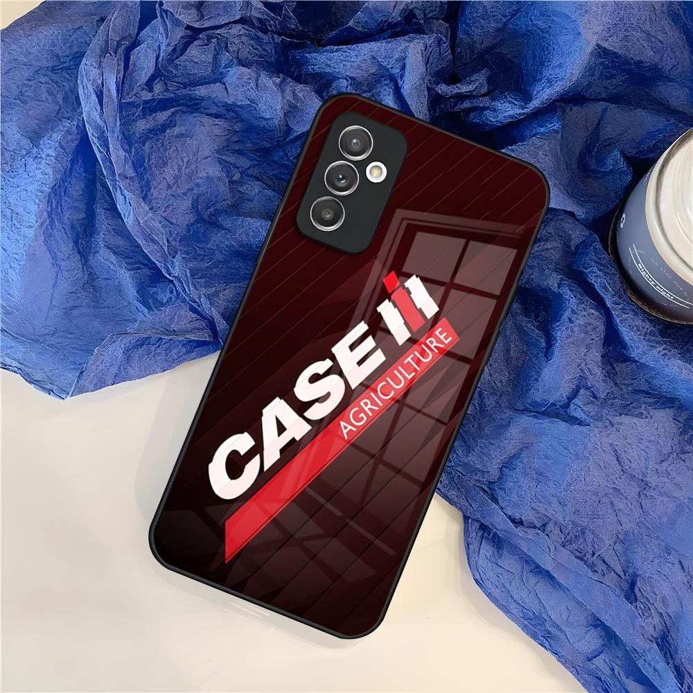 Coque de téléphone Case International Havester IH Tractor pour Samsung Galaxy S25 S24 S30 S21 S23 S20 S22 Fe Note 20 Pro Ultra Plus verre