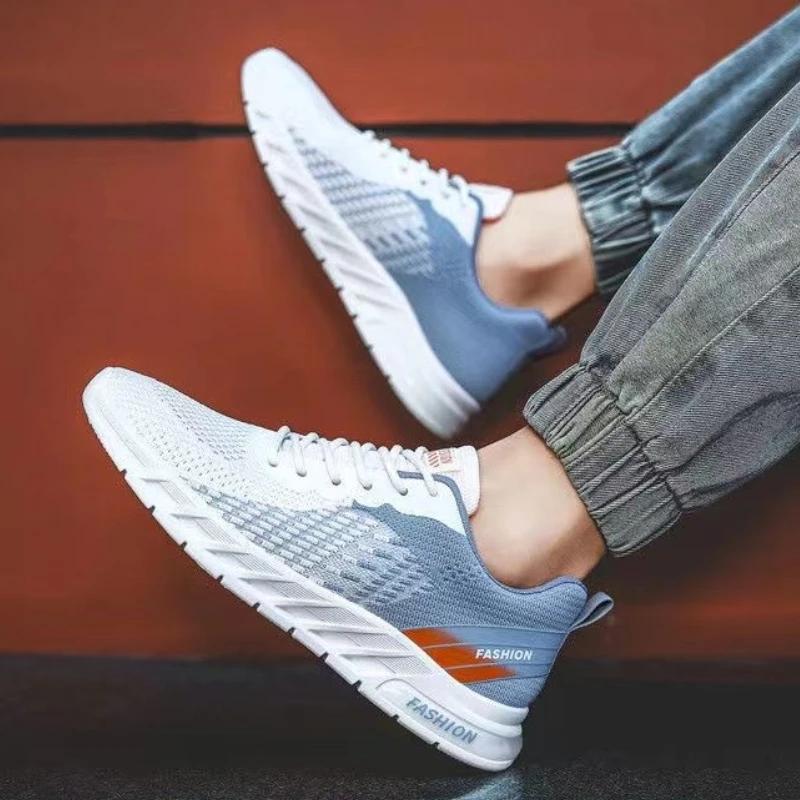 Frühling Herbst Herrenschuhe Mesh Casual Sneakers Leichte Sneaker Vielseitige Schuhe Herren Wanderschuhe Mann Atmungsaktive Tenis Hombres
