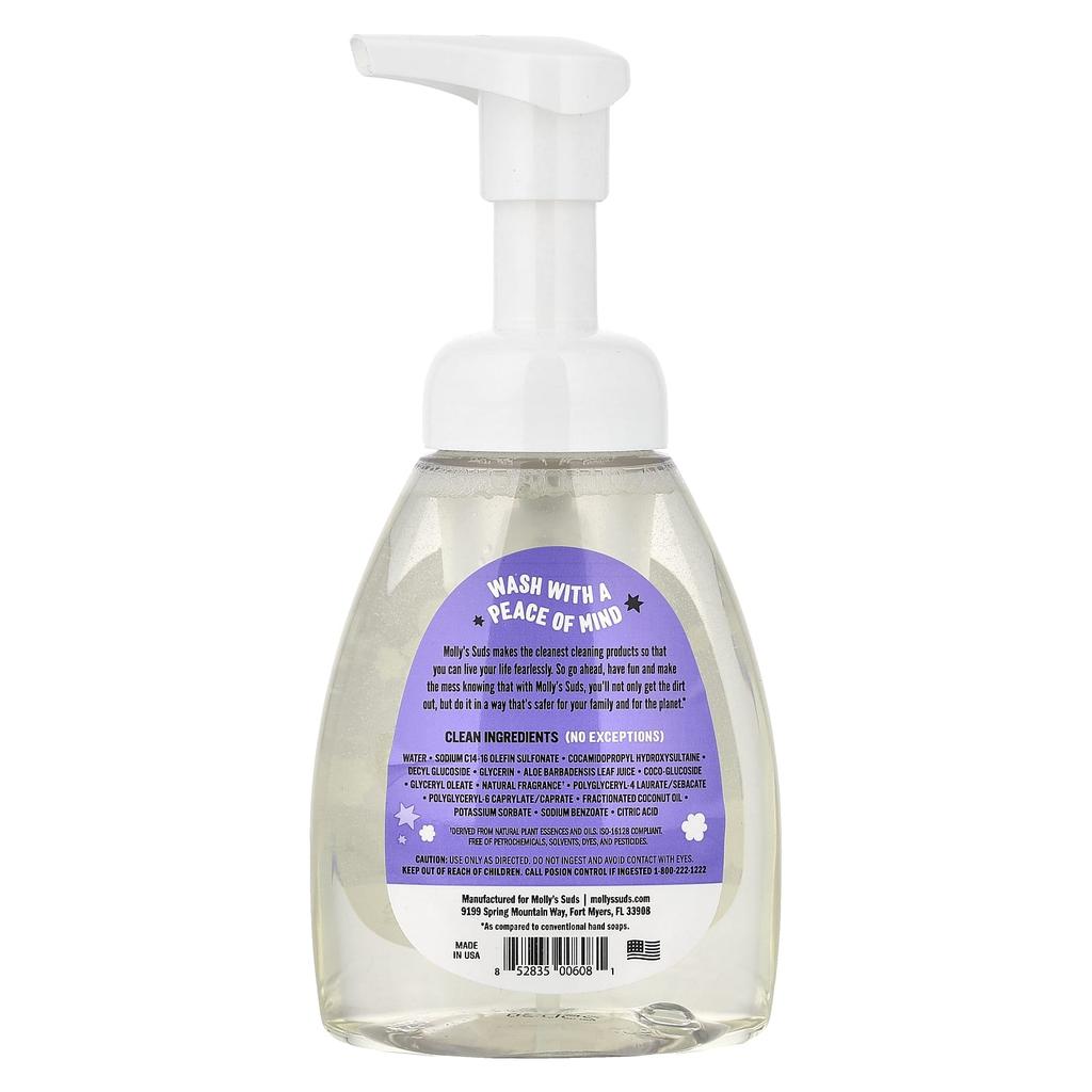 Molly's Suds, Hand Soap, Lavender, 8.25 fl oz (244 ml)