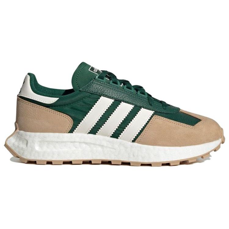 Adidas Retropy E5 Dark Green Magic Beige Unisex Sneakers Core-White IE4553