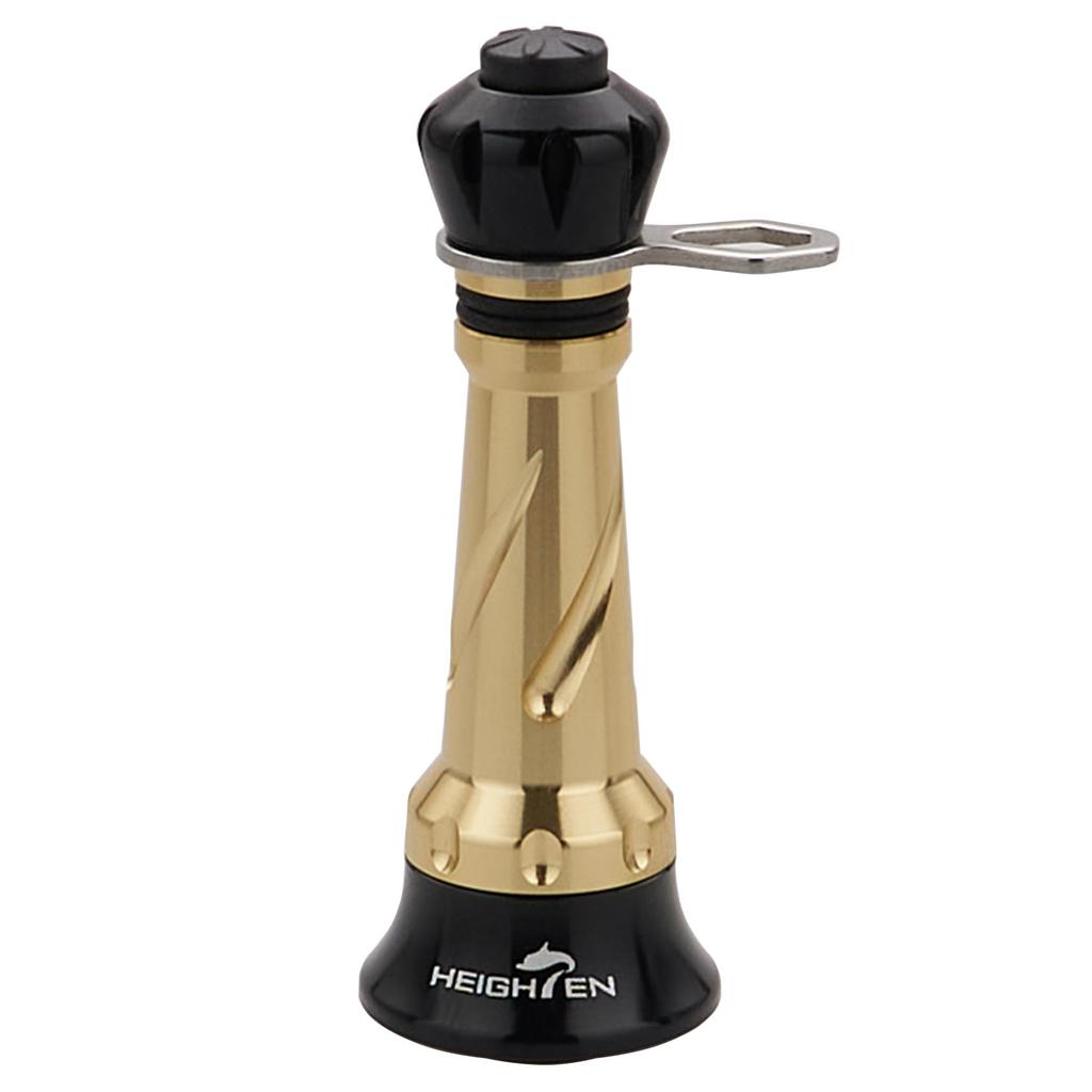 HEIGHTEN Reel Stand be Shimano Daiwa Spinning Reel Universal Luminous Hook Keeper Line Stopper 38/48mm "Cannot folded" (SHIMANO) (DAIWA) (Gold &
