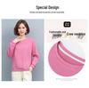 Women's 2024 Chic Korean-Style Loose Sweatshirt - Petite Spring/Autumn Trend