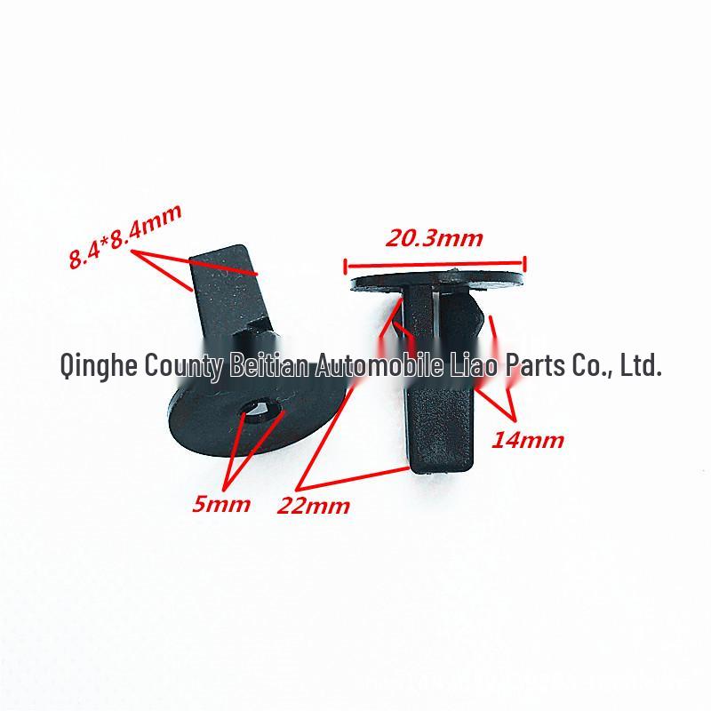 Universal Nylon Buckle Plastic Clips for Toyota Honda Mudguards