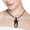 Malinga Jasper Macrame Thread Gemstone Handmade Jewelry 20-36''Ad Necklace