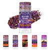 Waterproof Glitter Gel Halloween Body Stick, for Face Hair, Easy To Apply Sequins Applicator Stick Festival Costume Party Makeup Sparkly Hair