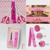 Girls' Bangs Trimming Set: Easy Home Haircut Tool for Kids