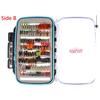 32/50/214PCS Fliegen Angeln Locken Trocken Nass Fliegen Nymph Streamer Künstliche Pesca Köder Locken Karpfen Forelle pesca Fishing Tackle Fly Box