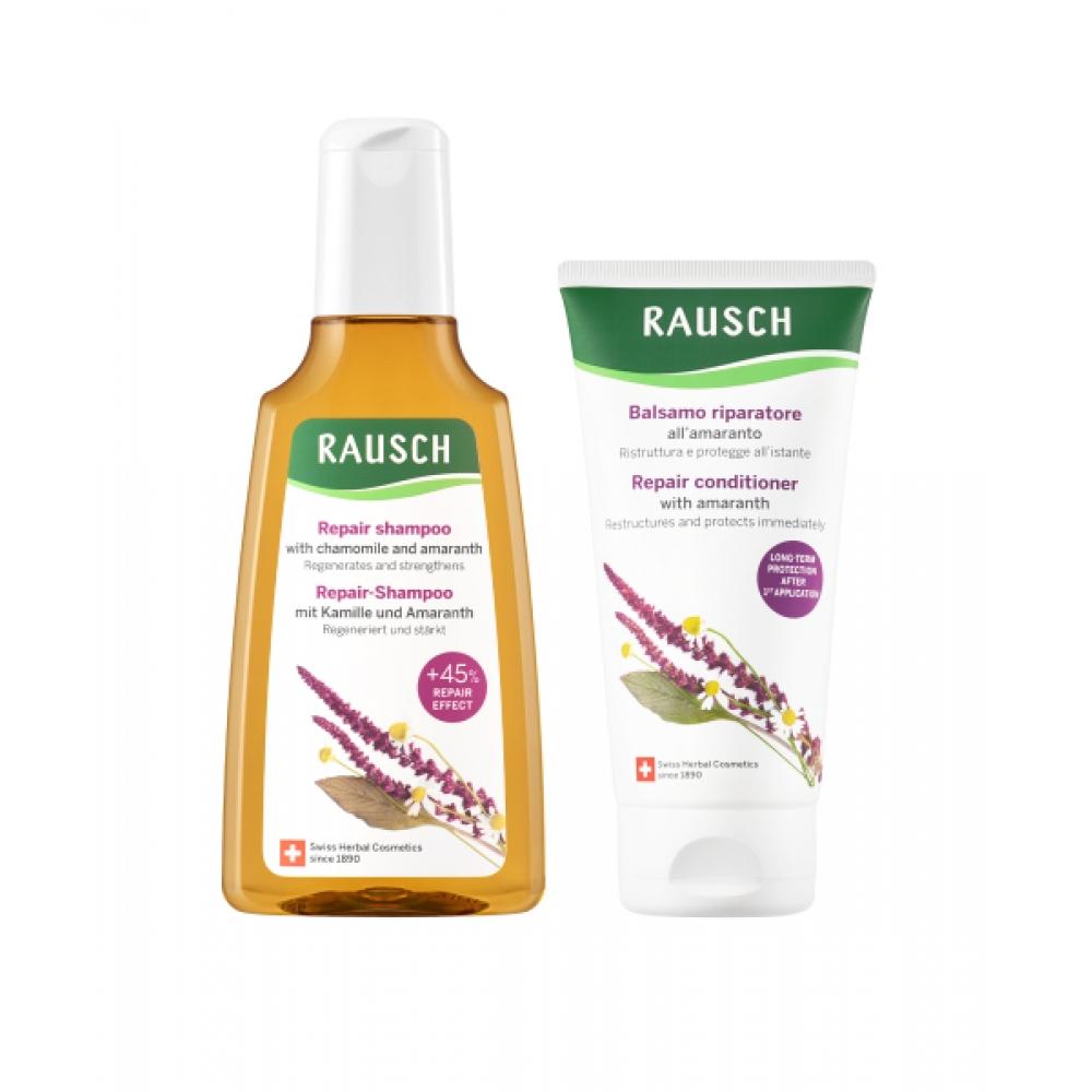 

Rausch Chamomile Amaranth Repair Shampoo 200ml + Conditioner 150ml Duo FREE