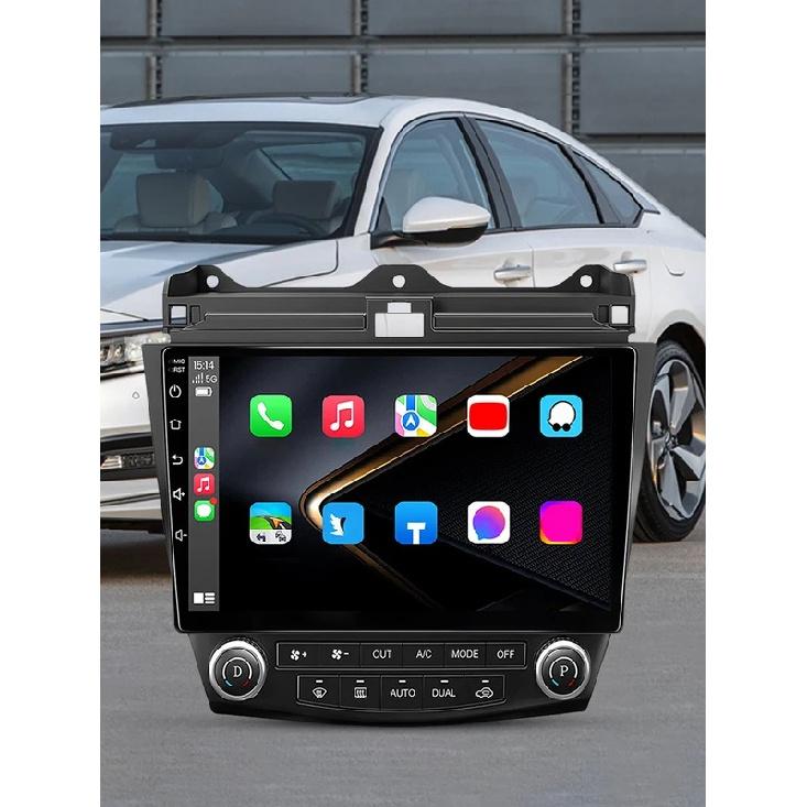 Car Radio Wireless CarPlay Android Auto with GPS WiFi BT FM Radio Android 13 for Honda Accord 7th 2003 2004 2005 2006 2007