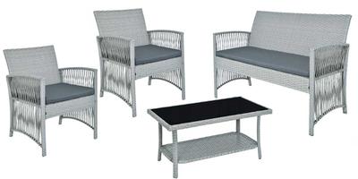 Garden Furniture Set Kalina Ash