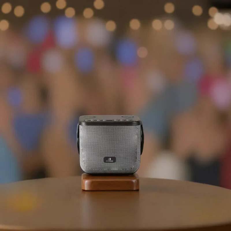 Karaoke-Lautsprecher Dbe50 Grau Dynabass